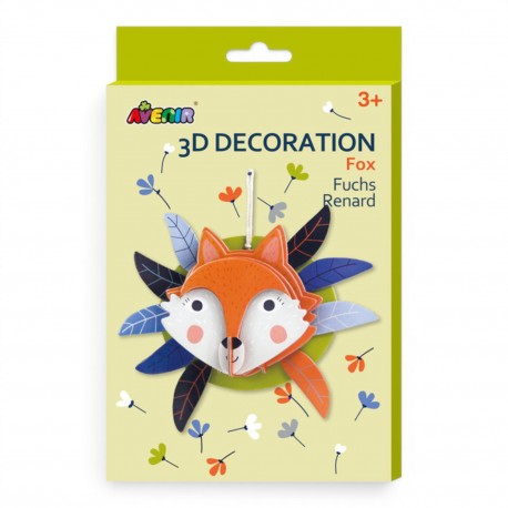 350642 DEKORACJE 3D LIS MGD