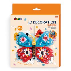 350628 DEKORACJE 3D MOTYL MGD