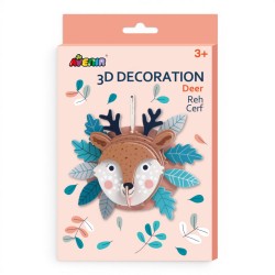 350666 DEKORACJE 3D JELEŃ MGD