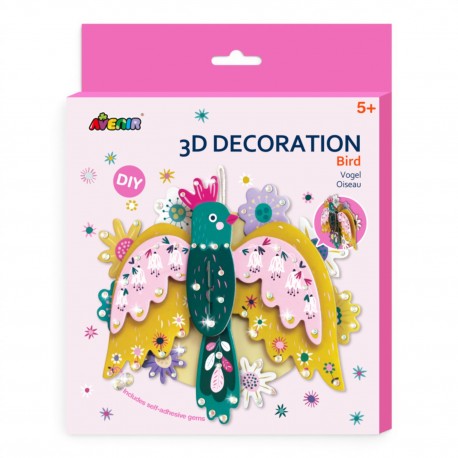 350673 DEKORACJE 3D PTAK MGD