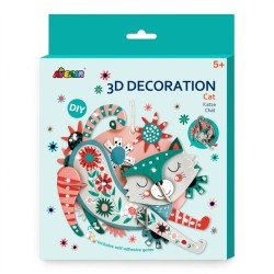 350703 DEKORACJE 3D KOT MGD