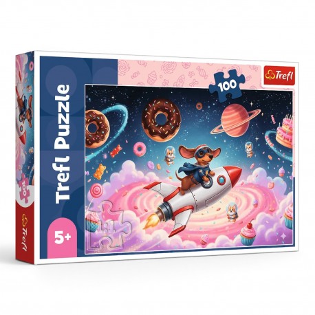 16558 TREFL PUZZLE 100EL JAMNIK NA RAKIECIE