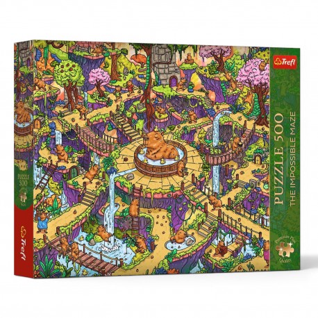 37631 TREFL PUZZLE 500 EL ZABAWNE KAPIBARY