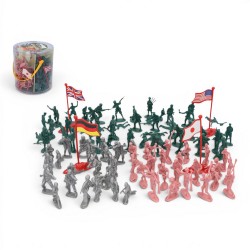 411033 ZESTAW MILITARNY WOJSKO W TUBIE GAZELO