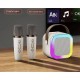 789167 ZESTAW KARAOKE GŁOŚNIK BLUETOOTH Z MIKROFONEM 3 KOLORY PEGAZ
