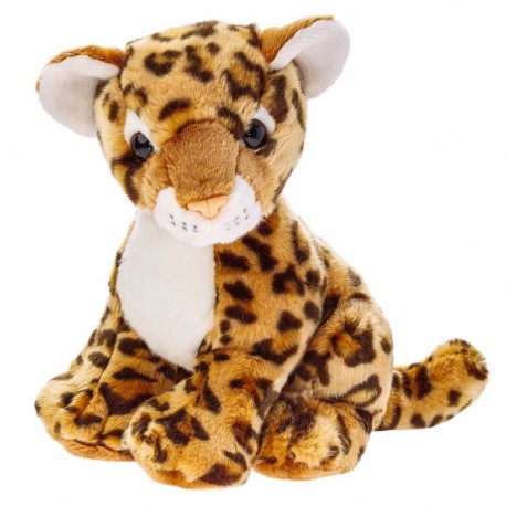114726 BEPPE PLUSZAK PLUSZOWY LAMPART SIEDZĄCY 35 CM