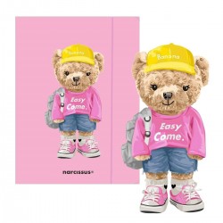 901944 Teczka A4 z gumką Teddies& Miś Urszula SZTUKA RODZINNA