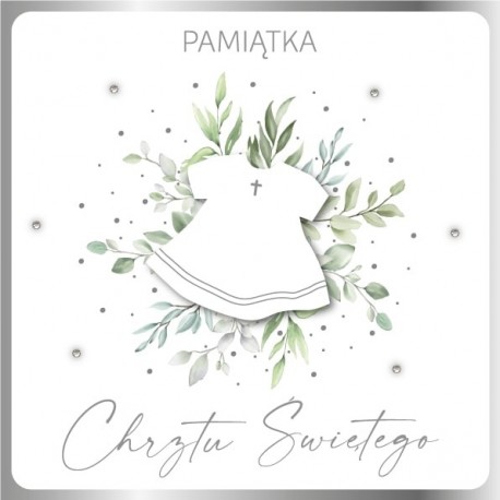 790946 KARNET PAMIATKA CHRZTU ŚWIĘTEGO ARMIN STYLE