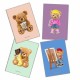 902989 Zeszyt PP TEDDIES A4 32K kratka 80g NARCISSUS SZTUKA RODZINNA