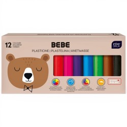 365217 PLASTELINA 12 KOL. BEBE FRIENDS INTERDRUK