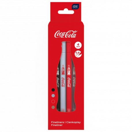 382955 CIENKOPISY 4 KOL. COCA-COLA INTERDRUK