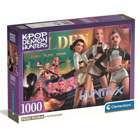 371266 CLEMENTONI PUZZLE 1000EL K-POP DEMON HUNTERS