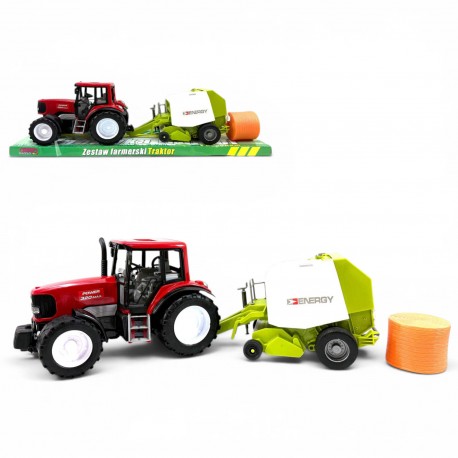 924104 TRAKTOR Z MASZYNĄ ROLNICZĄ GAZELO