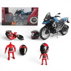 057232 MOTOCYKL MOTOR KASK+LUDZIK HIPO