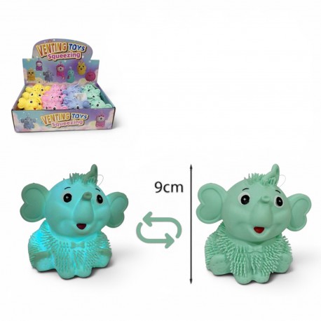489230 GNIOTEK SQUISHY SŁONIK ZE ŚWIATŁEM GAZELO