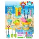 468436 ZESTAW DO PIASKU Z KOMPLETEM BIGTOYS