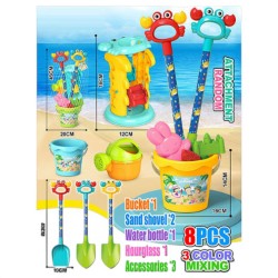 468436 ZESTAW DO PIASKU Z KOMPLETEM BIGTOYS