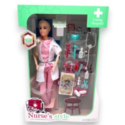 217763 LALKA PIELĘGNIARKA CABO TOYS