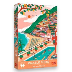 10895 TREFL PUZZLE PREMIUM PLUS QUALITY 1000 EL. THE ART OF COLOUR: POSITANO, WŁOCHY