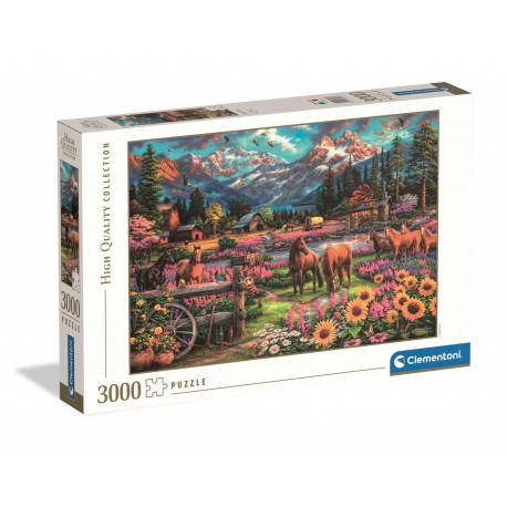 330386 CLEMENTONI PUZZLE 3000 ELEMENTÓW FREE TO ROAM 33038 CLM