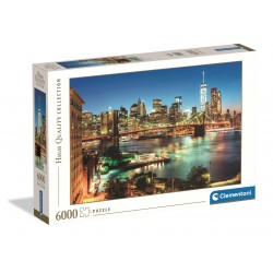 365340 CLEMENTONI PUZZLE 6000 EL. HQ BROOKLYN BRIDGE LIGHTS CLEMENTONI