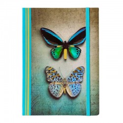 903085 NOTATNIK W LINIE A5 WINGS PARA MOTYLI MARKI NARCISSUS SZTUKA RODZINNA