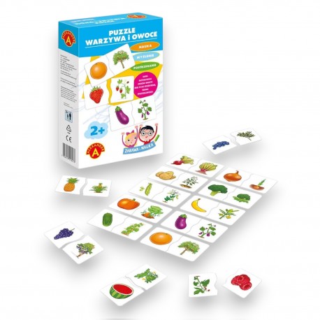 018387 ALEXANDER PUZZLE WARZYWA I OWOCE