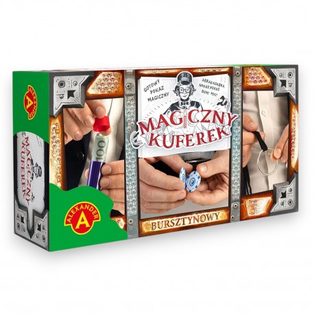 025774 ALEXANDERMAGICZNY KUFEREK BURSZTYNOWY