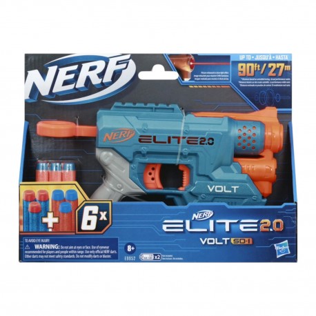 732029 NERF PISTOLET WYRZUTNIA STRZAŁEK ELITE 2.0 VOLT SD-1 + 6 NABOJÓW