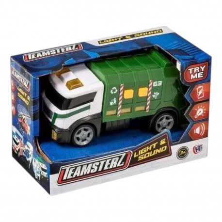 656114 TEAMSTERZ AUTO ŚMIECIARKA ŚWIATŁO DŹWIĘK