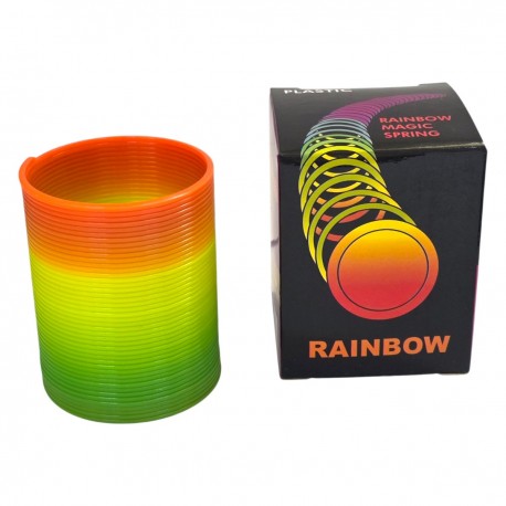 016269 SPRĘŻYNA TĘCZOWA W PUDEŁKU FH TOYS