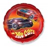 343557 BALON FOLIOWY HOT CARS 45CM GODAN