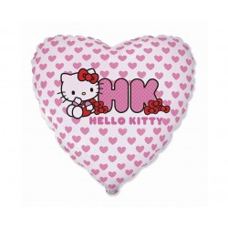 343410 BALON FOLIOWY HELLO KITTY 45CM GODAN