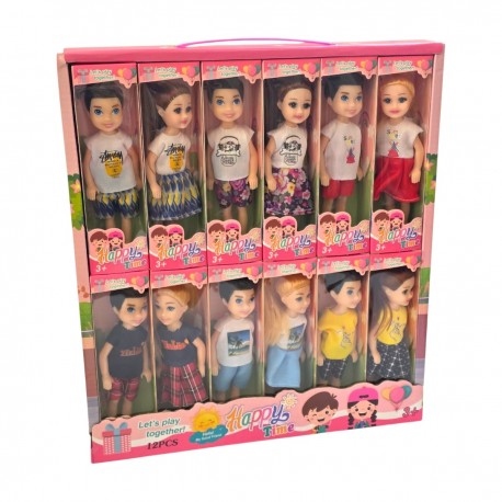 905225 LALKA MINI W LETNICH UBRANKACH FH TOYS