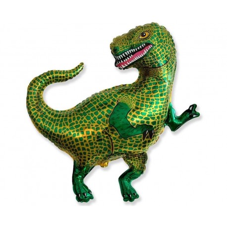336849 BALON FOLIOWY 24" DINOZAUR TYRANOZAUR 60CM GODAN