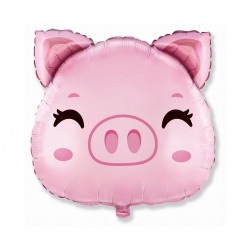 336122 BALON FOLIOWY 24" ŚWINKA 60CM GODAN