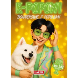 520804 MARTEL KOLOROWANKA Z NAKLEJKAMI K-POPOWI BOHATEROWIE Z PUPILAMI