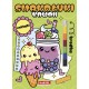 520552 MARTEL KOLOROWANKA Z KREDKĄ MODUŁOWĄ I NAKLEJKAMI. KAWAII SMAKOŁYKI