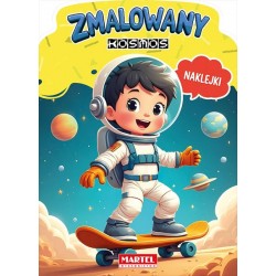 520767 MARTEL KOLOROWANKA Z NAKLEJKAMI ZMALOWANY KOSMOS