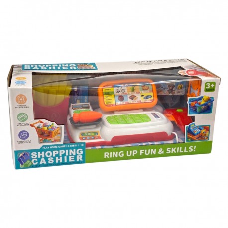 140557 KASA FISKALNA NA BATERIE + PRODUKTY CABO-TOYS