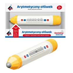911005 NAUKA MNOŻENIA DZIELENIA ARYTMETYCZNY OŁÓWEK DLA DZIECI GENIALNY DZIECIAK ASKATO