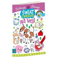 335354 KOLOROWANKA A4 ŚWIAT ZWIERZĄT NA WSI HENRY