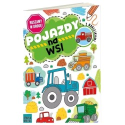 335279 KOLOROWANKA A4 POJAZDY NA WSI HENRY