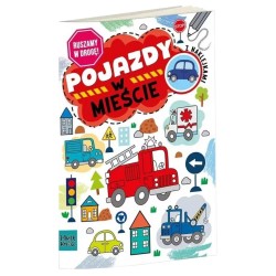335286 KOLOROWANKA A4 POJAZDY W MIEŚCIE HENRY