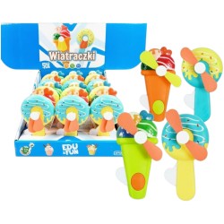 956769 WIATRACZEK WIATRAK RĘCZNY DONUT/LODY ARTYK