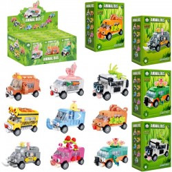 692919 KLOCKI AUTO ZWIERZĘTA MIX TRIFOX