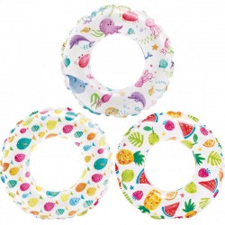 452418 INTEX KOŁO DO PŁYWANIA 61CM MIX TRIFOX