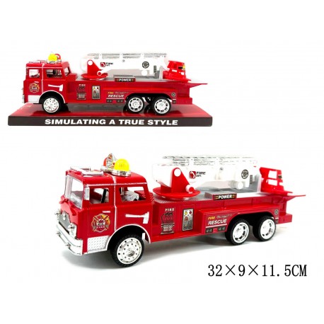 423975 AUTO WÓZ STRAŻACKI STRAŻ POŻARNA Z NAPĘDEM 30CM GAZELO