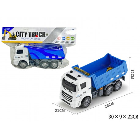 000500 POJAZDY BUDOWLANE PLASTIKOWA WYWROTKA 26CM GAZELO