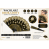7903047 WACHLARZ ZDOBIONY CZARNO ZŁOTY F.H. TOYS